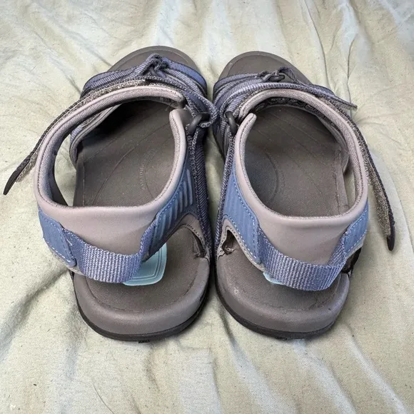 Teva Women's Tirra Bering Sea Blue Strappy Sandals Size 6