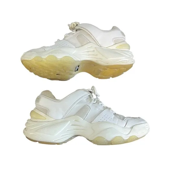 The Kooples Chunky White Sneakers