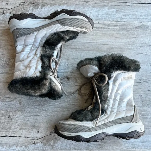 The North Face Nuptse Goose Down Winter Snow Boots