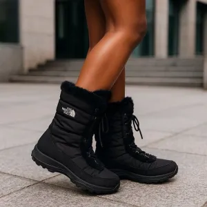 The North Face Nuptse Womens Size 7.5 Goose Down Puffer Winter Grip MidCalf Boot