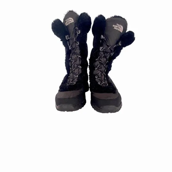 The North Face Nuptse Womens Size 7.5 Goose Down Puffer Winter Grip MidCalf Boot