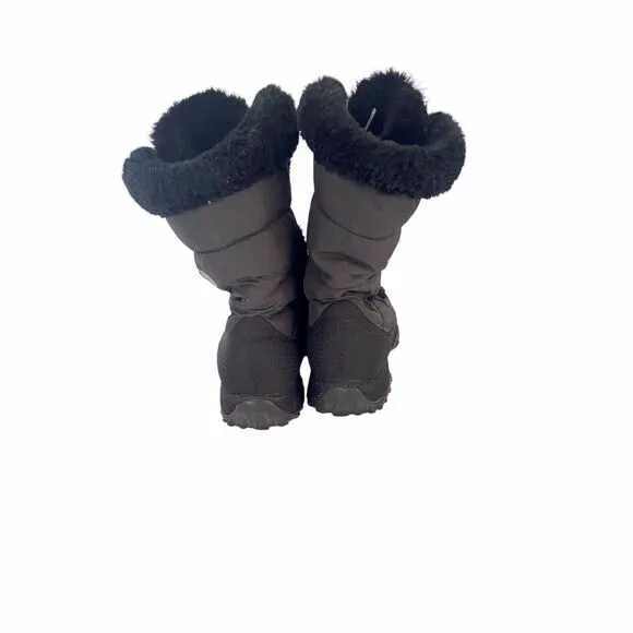 The North Face Nuptse Womens Size 7.5 Goose Down Puffer Winter Grip MidCalf Boot
