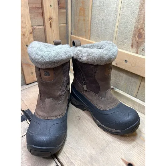 The North Face Womens Waterproof Insulated Winter Duck Boots Size 6