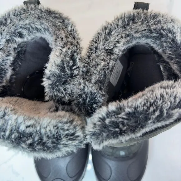 The North Face Women's Winter Snow Boots Waterproof Faux Fur Lined Womens Size 6