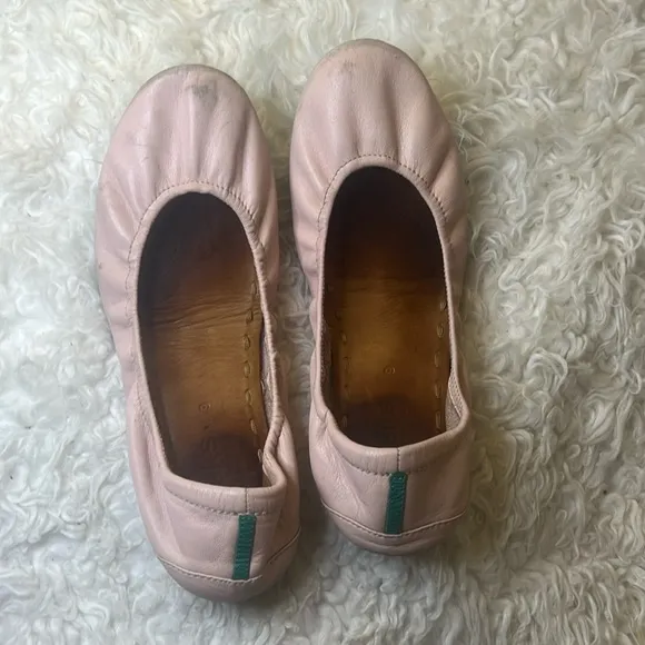 Tieks ballet flats blush pink size 9