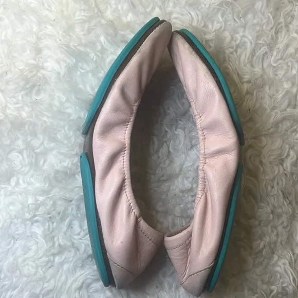 Tieks ballet flats blush pink size 9