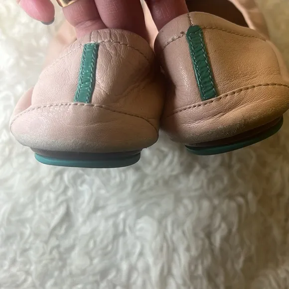 Tieks ballet flats blush pink size 9