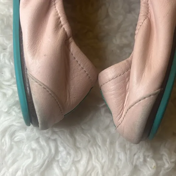 Tieks ballet flats blush pink size 9
