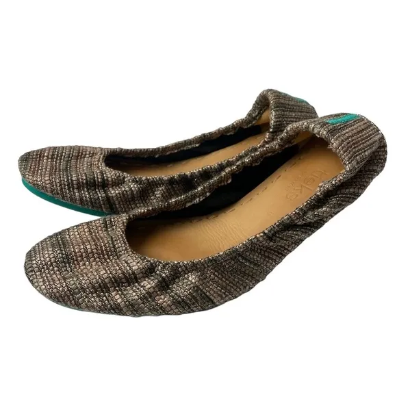 Tieks MOJAVE women’s woven ballet flats size 8
