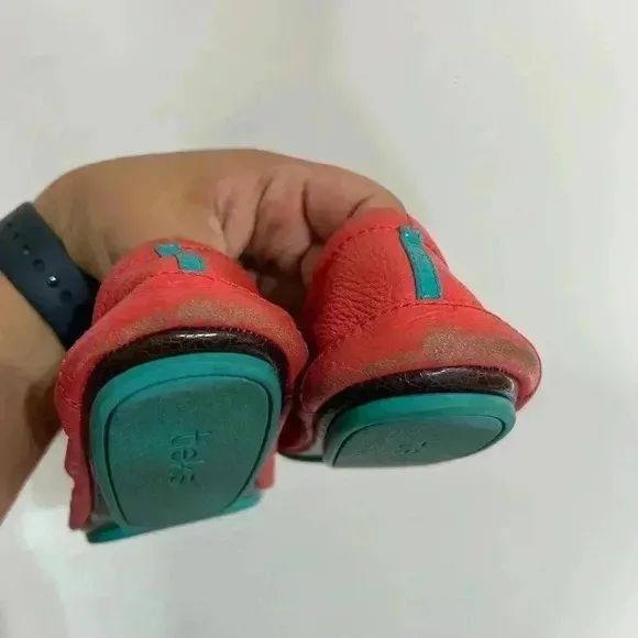 Tieks Poppy Foldover Ballet Flats Size 7