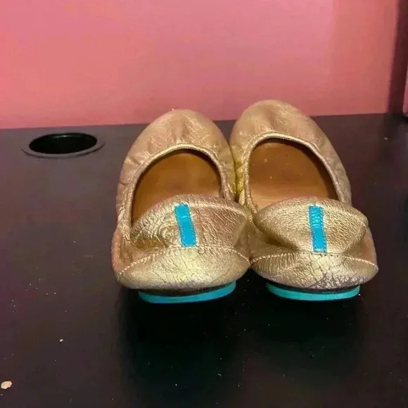 Tieks Rose Gold Ballet Flats