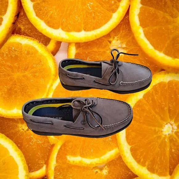 Timberland  Brown Leather Classic Boat Loafers Size‎ 12m