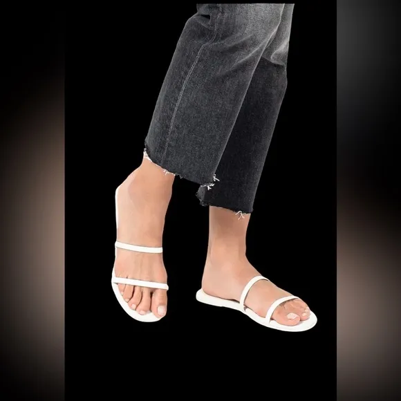 Tkees   White Strappy Sandals