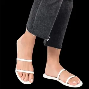 Tkees   White Strappy Sandals