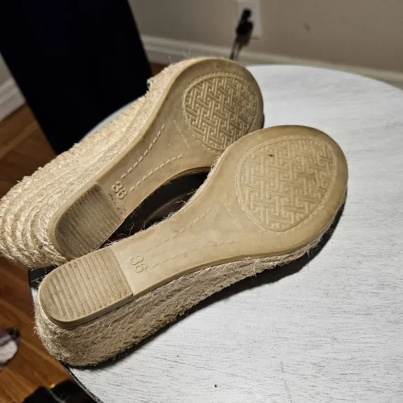 Toni Pons Orgins Stained Glass Print Espadrilles Wedge Sandals