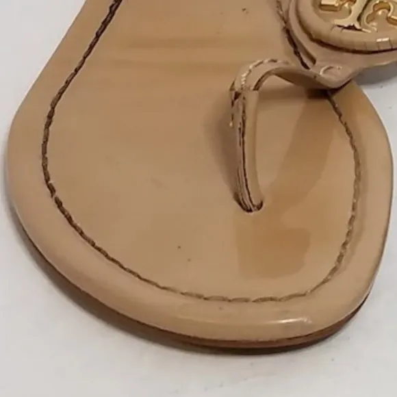 Tory Burch Beige Leather Sandals Sz 5.5