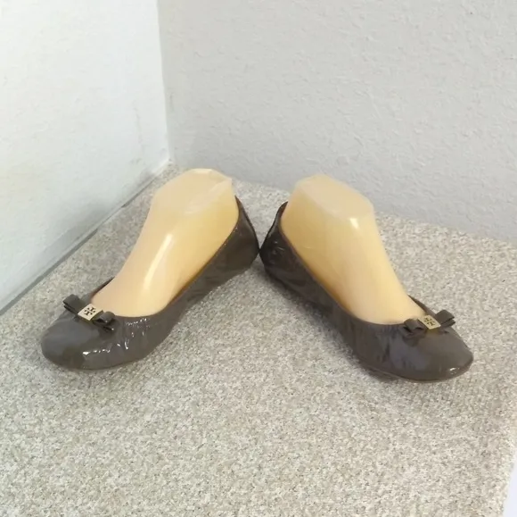 Tory Burch Eddie Patent Leather Ballet Flats