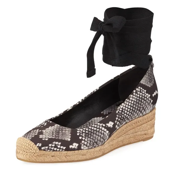 Tory Burch Heather Wedge Espadrilles - NWB