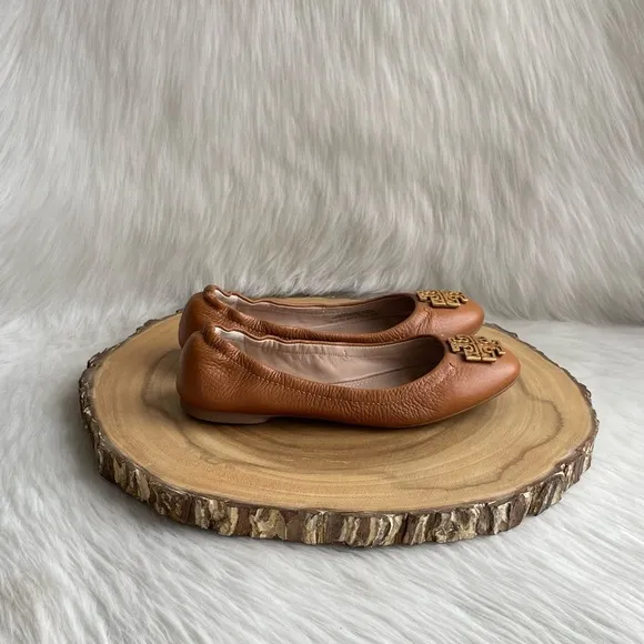 Tory Burch Melinda leather ballet flats