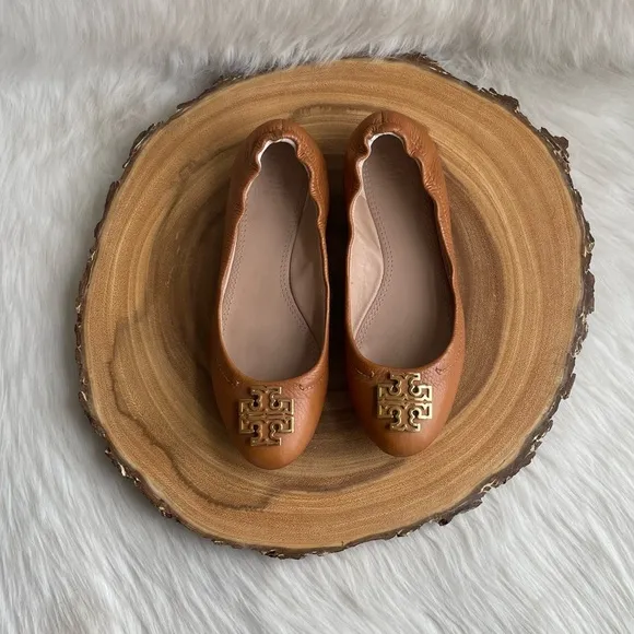 Tory Burch Melinda leather ballet flats