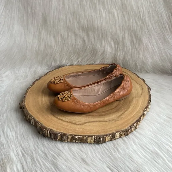 Tory Burch Melinda leather ballet flats