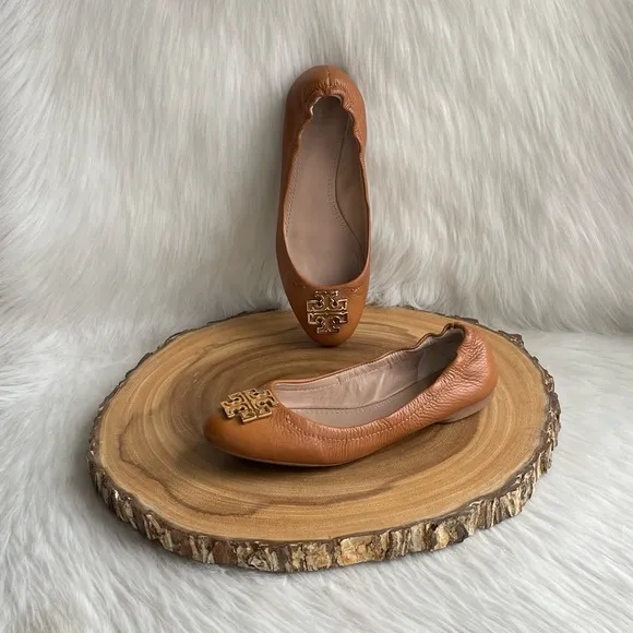 Tory Burch Melinda leather ballet flats