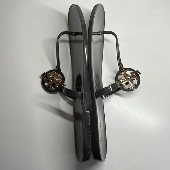 Tory Burch Mini Miller Jelly Thong BlackSandal Women's Size 10 M