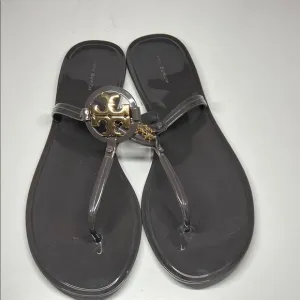 Tory Burch Mini Miller Jelly Thong BlackSandal Women's Size 10 M