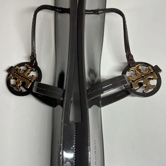 Tory Burch Mini Miller Jelly Thong BlackSandal Women's Size 10 M
