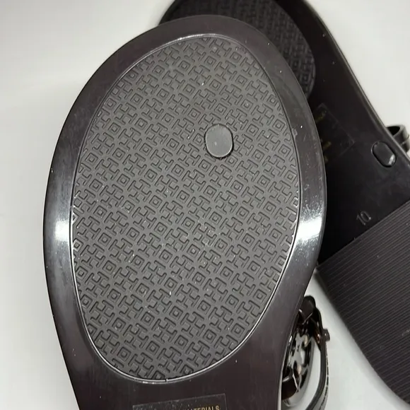 Tory Burch Mini Miller Jelly Thong BlackSandal Women's Size 10 M