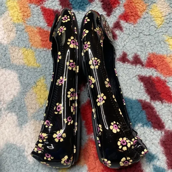 Tory Burch Minnie floral ballet flats