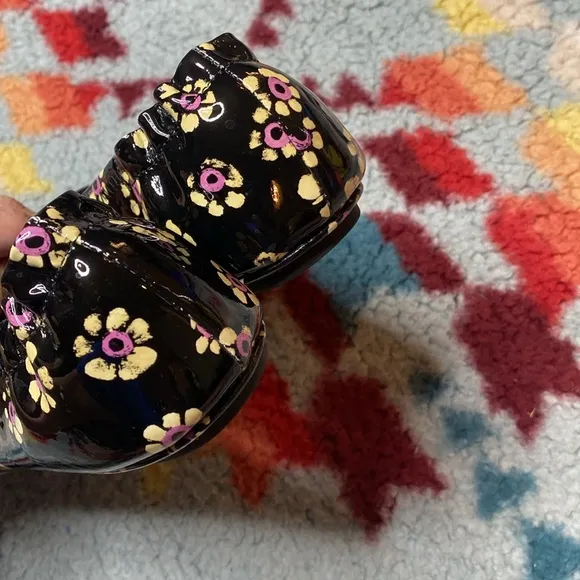 Tory Burch Minnie floral ballet flats