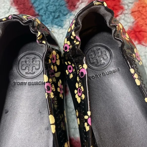 Tory Burch Minnie floral ballet flats