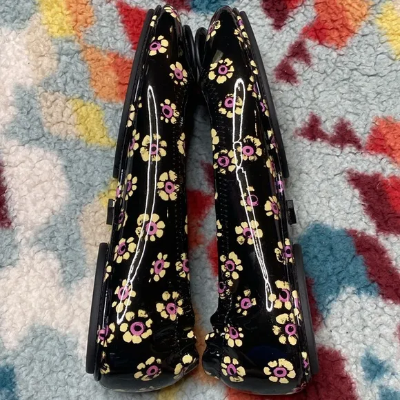 Tory Burch Minnie floral ballet flats