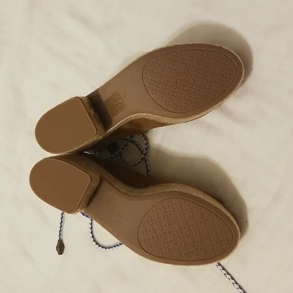 Tory  burch pasitano lace up platform espadrilles