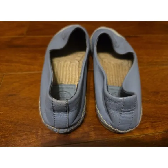 TORY BURCH PLATFORM‎ LEATHER ESPADRILLE SIZE 6