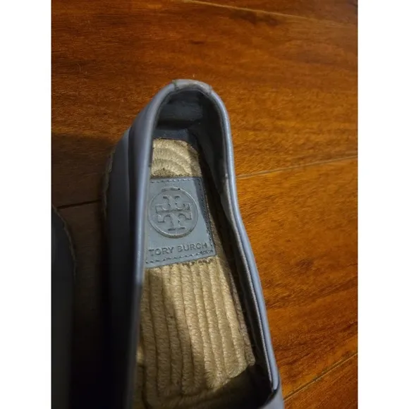 TORY BURCH PLATFORM‎ LEATHER ESPADRILLE SIZE 6