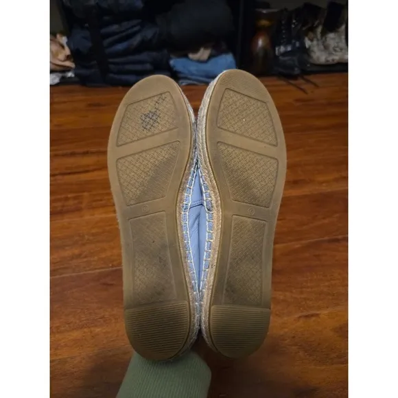 TORY BURCH PLATFORM‎ LEATHER ESPADRILLE SIZE 6