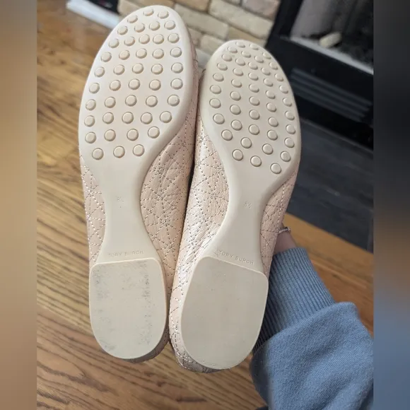 Tory Burch Tan Ballet Flats