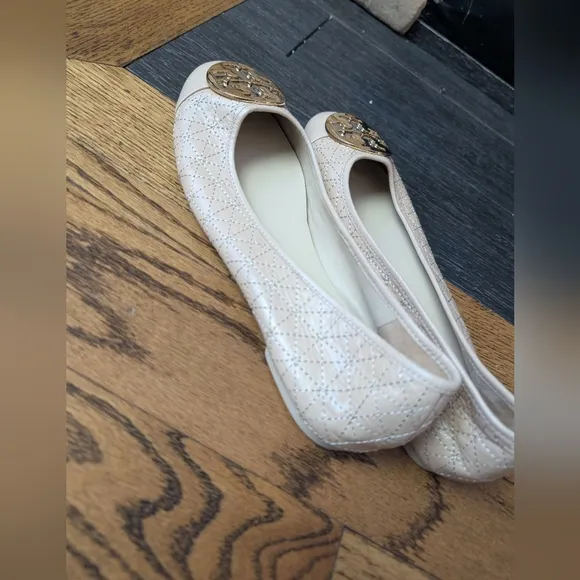 Tory Burch Tan Ballet Flats