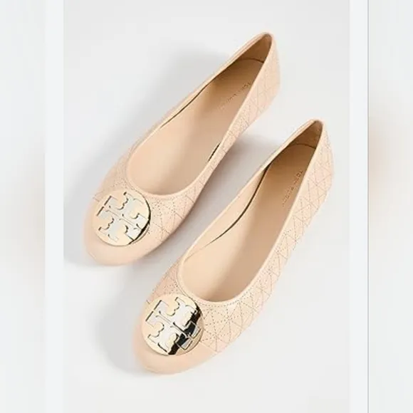 Tory Burch Tan Ballet Flats