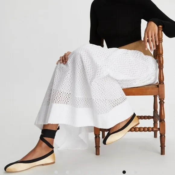 Tory Burch wrap ballet flats