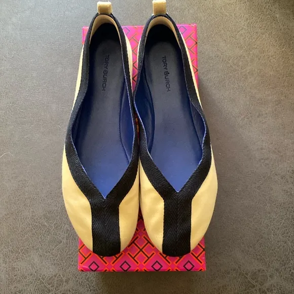Tory Burch wrap ballet flats