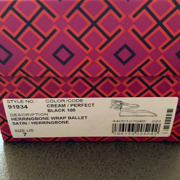 Tory Burch wrap ballet flats
