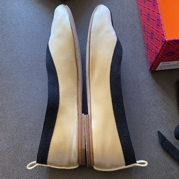 Tory Burch wrap ballet flats
