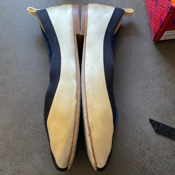 Tory Burch wrap ballet flats