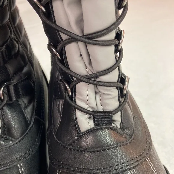 Totes Adventure Gear Snow Boots Thermolite in Black NWT Size 6
