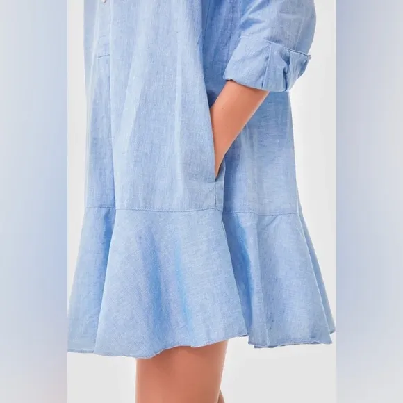 Tuckernuck Chambray Callahan Shirt Dress