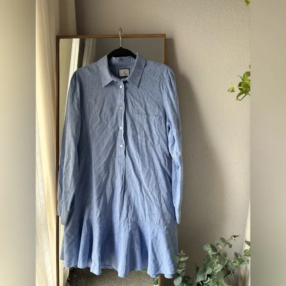 Tuckernuck Chambray Callahan Shirt Dress