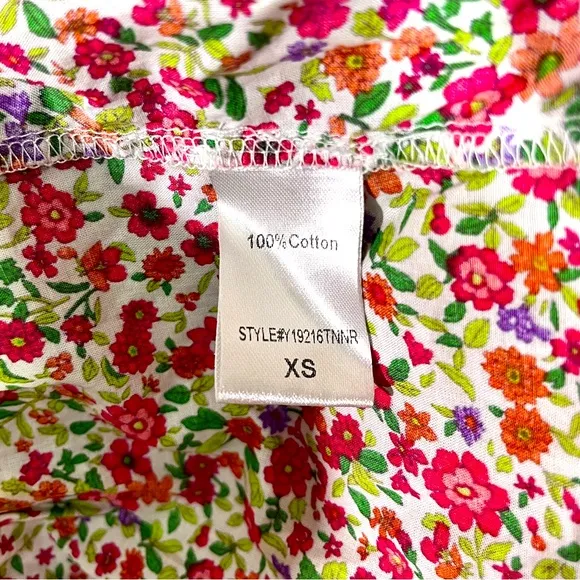 Tuckernuck Pomander Place Poplin Kenzo Dress size XS in Ditsy Floral